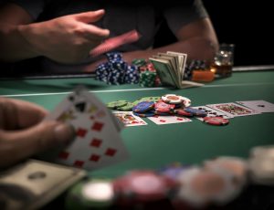 High stakes Poker game High stakes Poker game