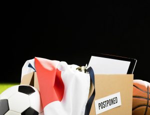 postponed-sports-event-objects-arrangement-box
